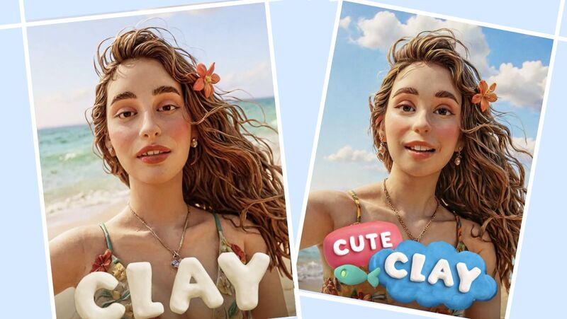 Become a Clay Character With BeautyPlus Cam Clay AI Photo Filter